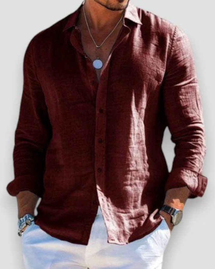 Duke | Casual Men's Linen Shirt