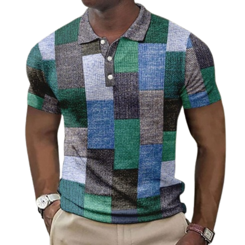 James™ | Multi-colour Polo Shirt in Modern Style