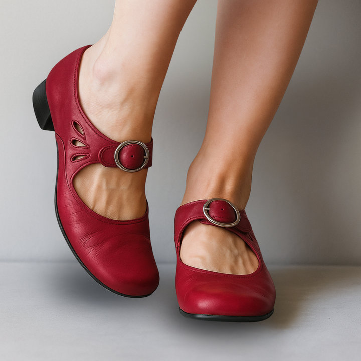 Esme™ | Orthopaedic Leather Sandals with Comfortable Wedge Sole