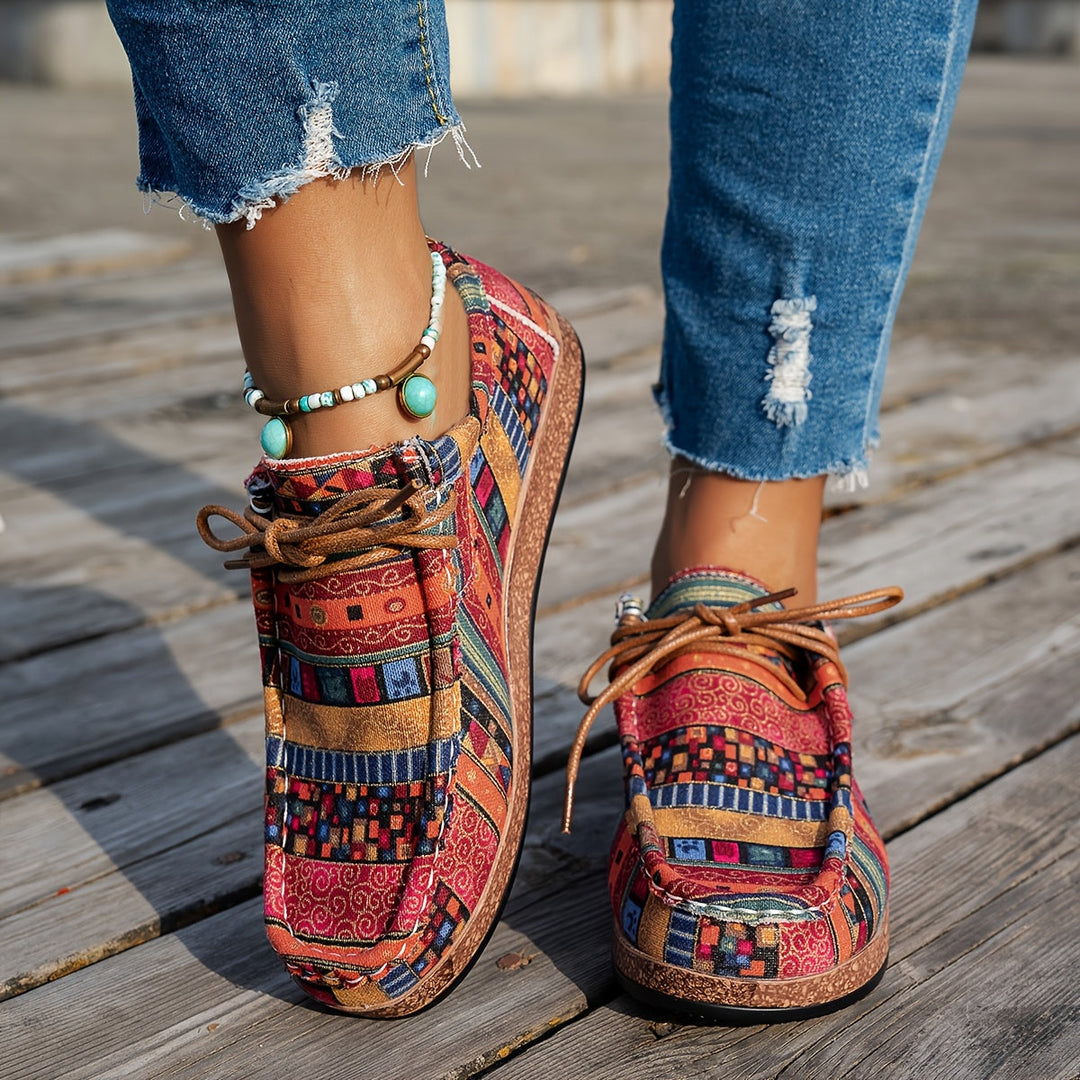 Camiron™ | Colourful Retro Women's Shoes