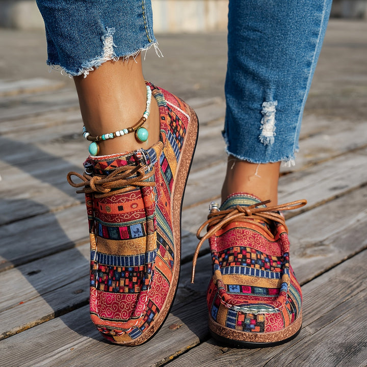 Camiron™ | Colourful Retro Women's Shoes