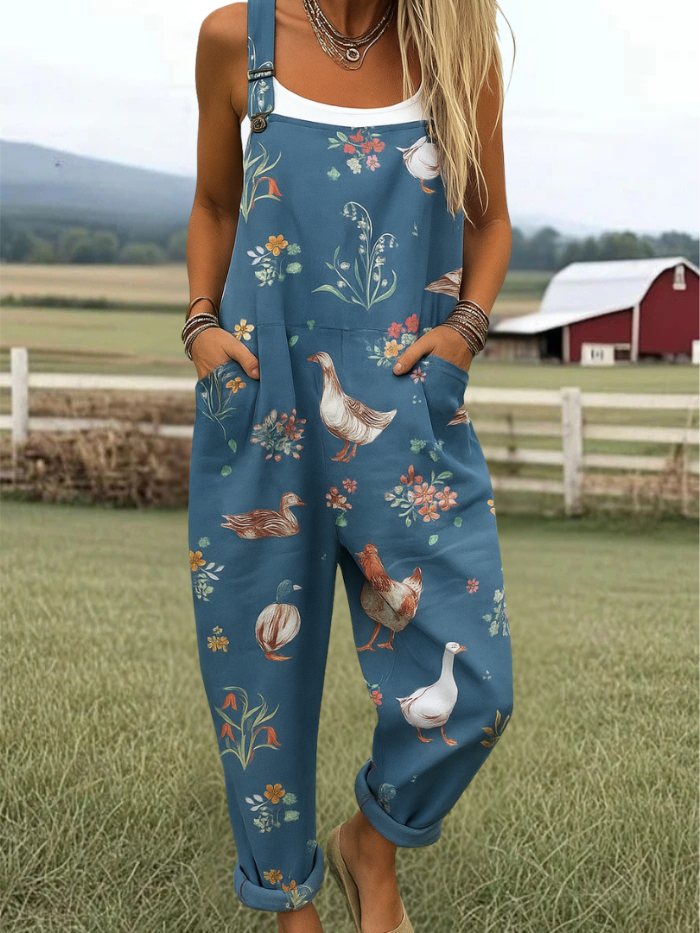 Chandler | Artistic Overall Jumpsuit