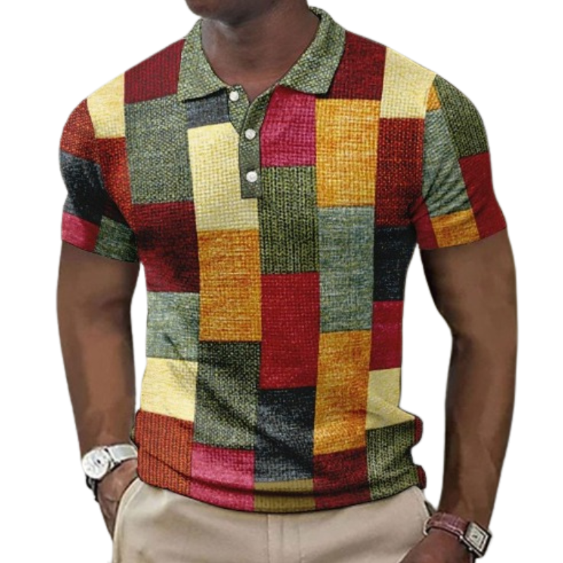 James™ | Multi-colour Polo Shirt in Modern Style