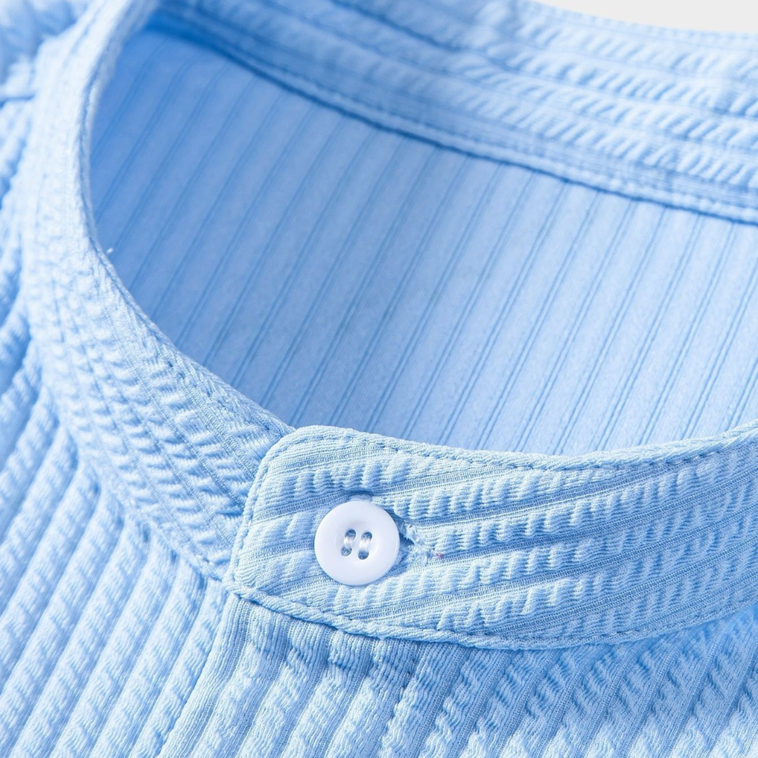 Beckett| Men's shirt with Stand-up Collar