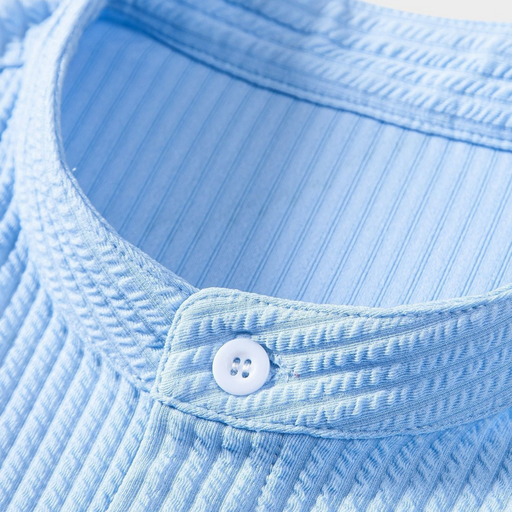 Beckett| Men's shirt with Stand-up Collar