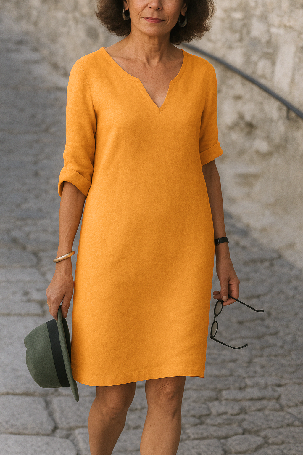 Willa™ | Elegant V-neck Dress