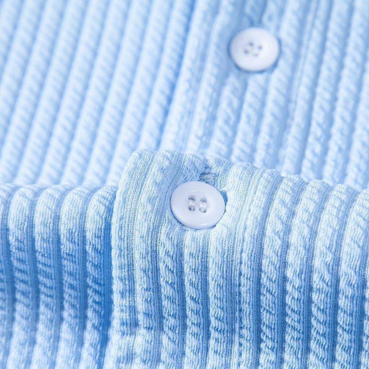 Beckett| Men's shirt with Stand-up Collar