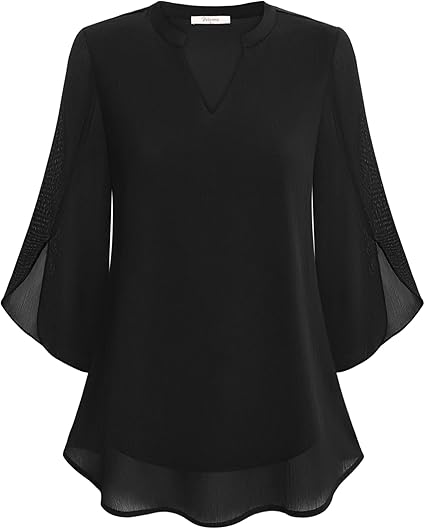 Arabella – Chiffon A-line Blouse