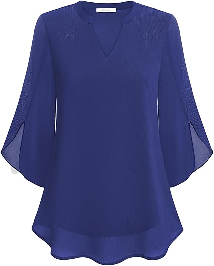Arabella – Chiffon A-line Blouse