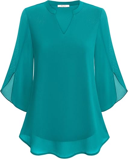 Arabella – Chiffon A-line Blouse