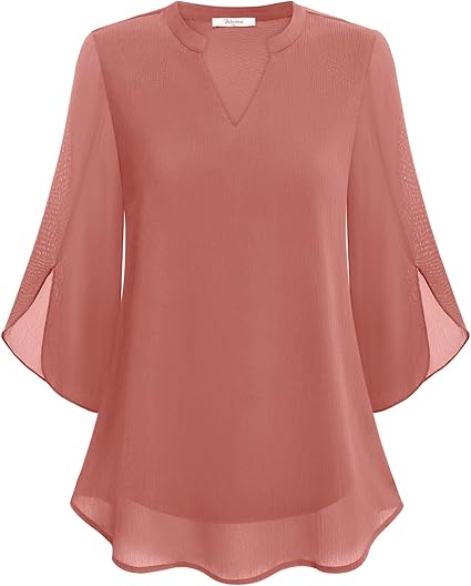 Arabella – Chiffon A-line Blouse