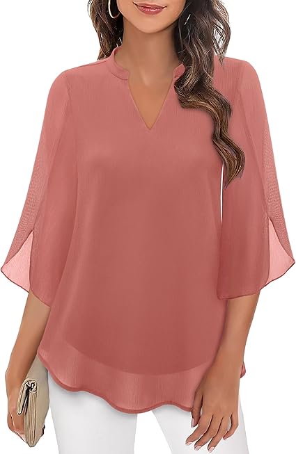 Arabella – Chiffon A-line Blouse