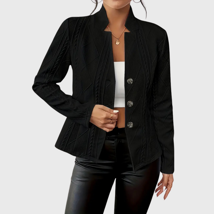 Olive | Blazer with elegant details