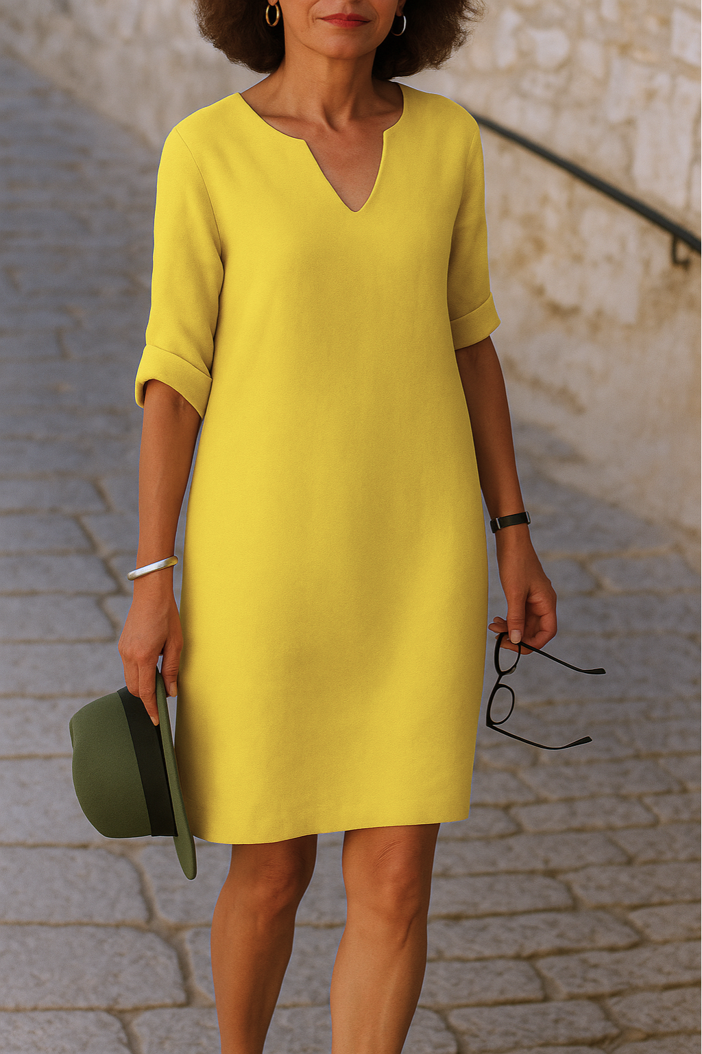 Willa™ | Elegant V-neck Dress