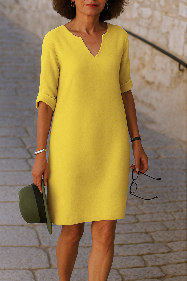 Willa™ | Elegant V-neck Dress