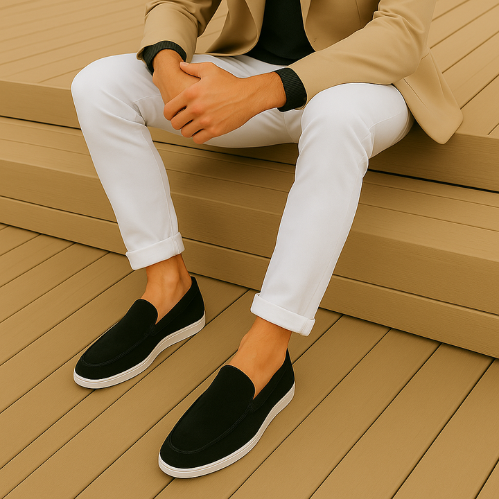 Riley Elegant Suede Loafers