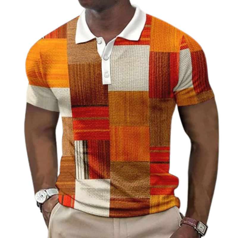 James™ | Multi-colour Polo Shirt in Modern Style