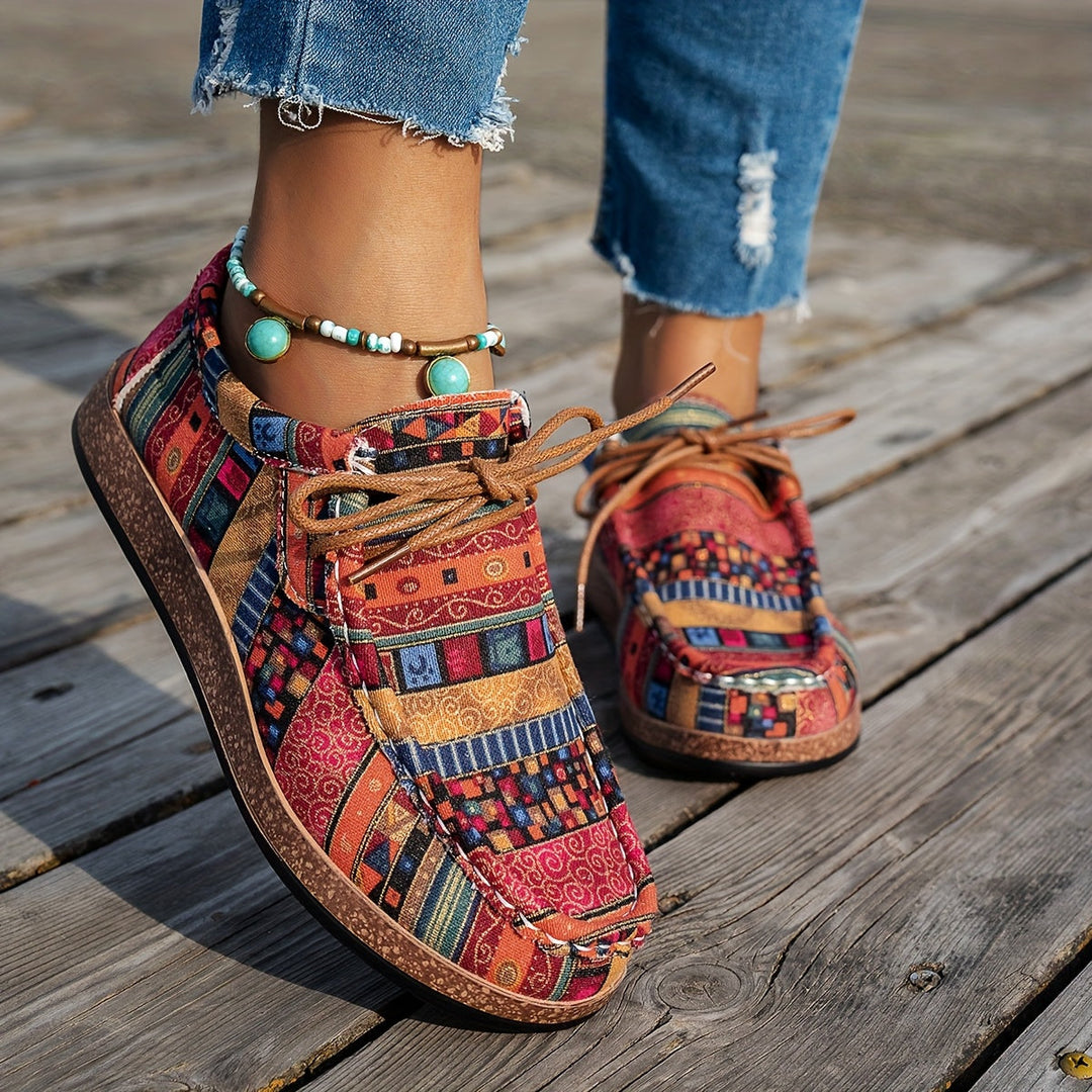 Camiron™ | Colourful Retro Women's Shoes