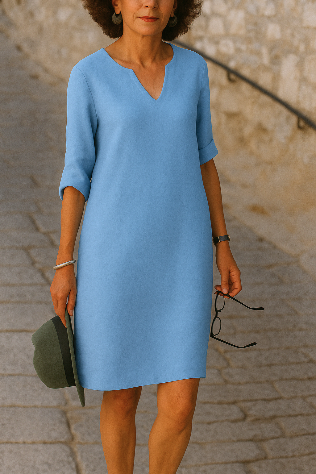 Willa™ | Elegant V-neck Dress