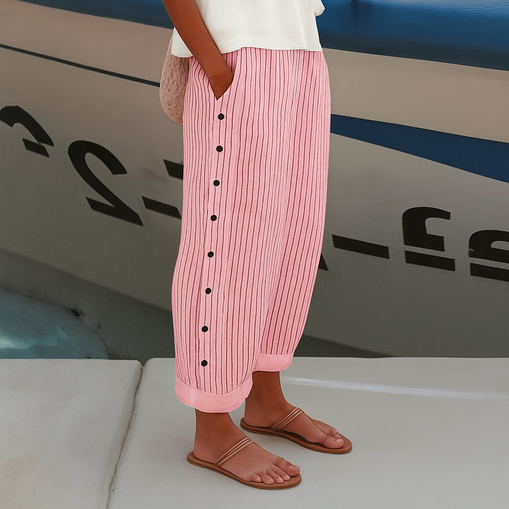 Sandrine⢠| Linen Trousers