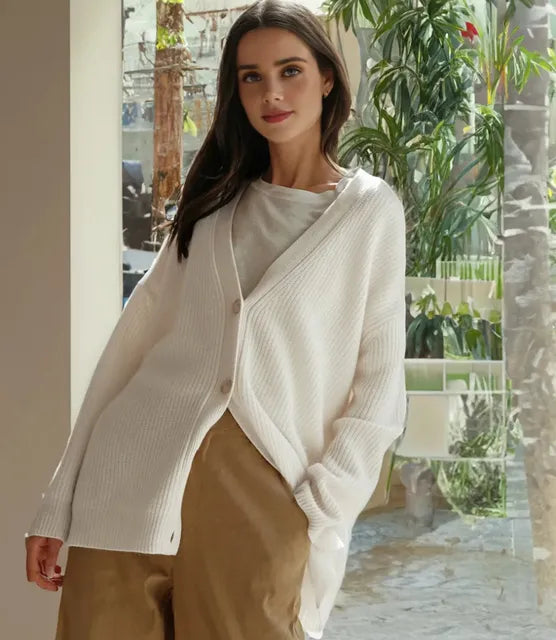 Janet - Stylish cashmere cardigan
