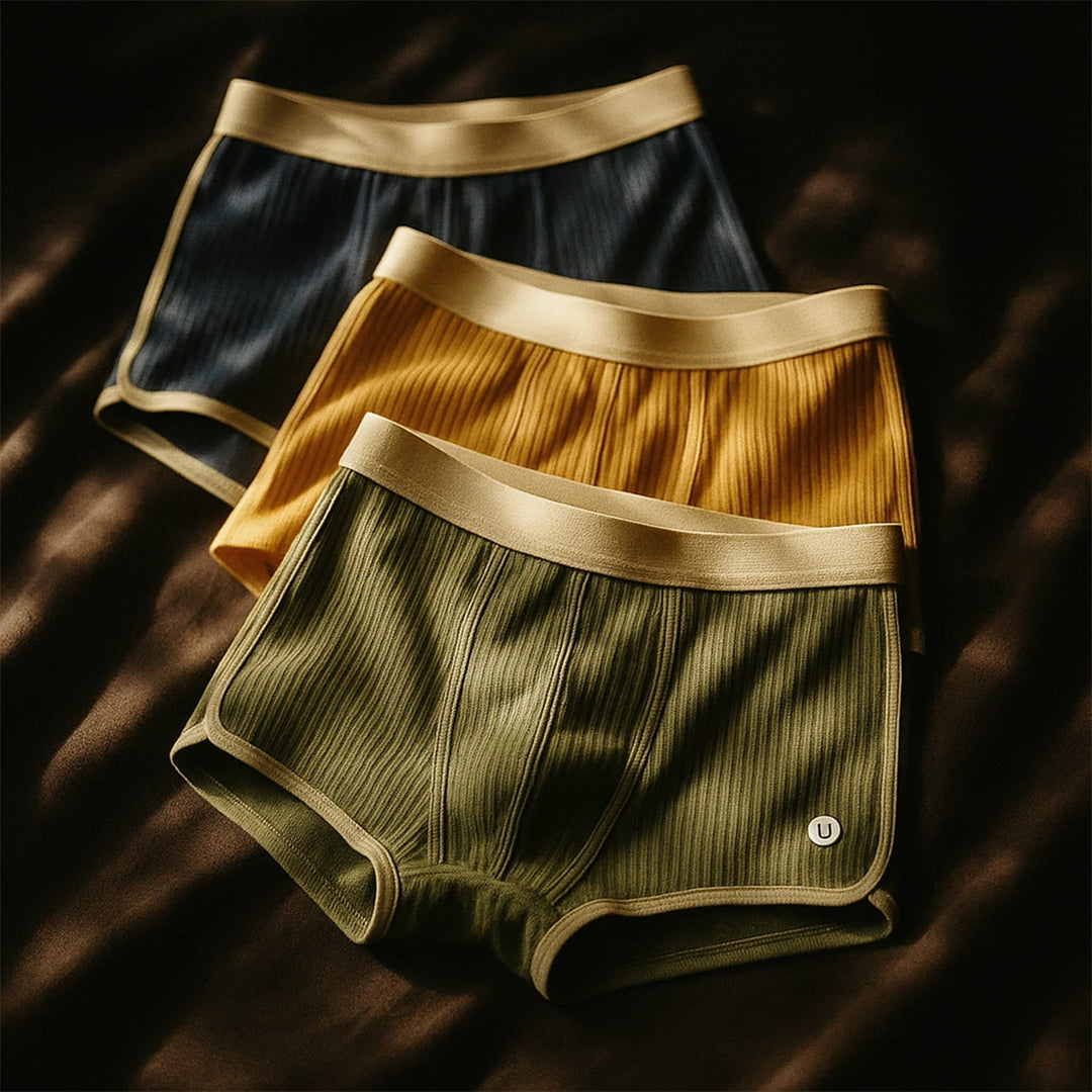Jeff I Set of Organic Cotton Boxer Briefs