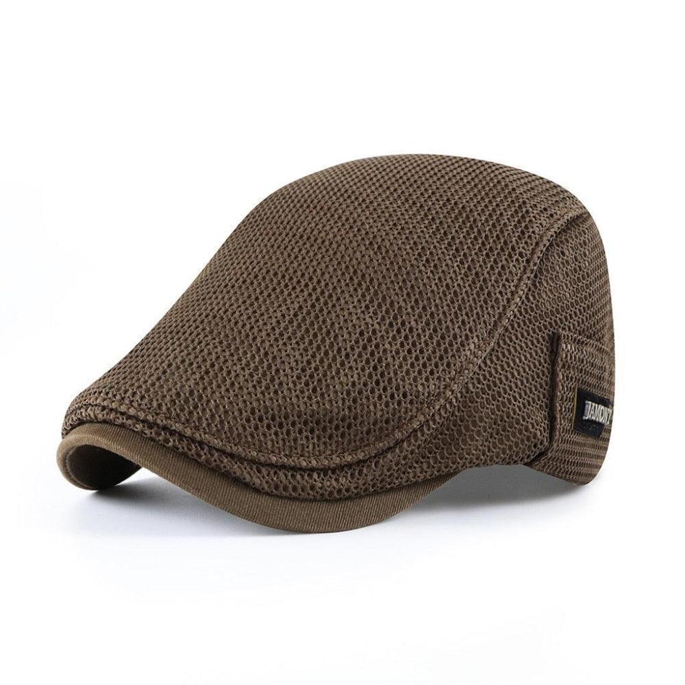 Ronan MeshCap | Casual Flat Cap for Men