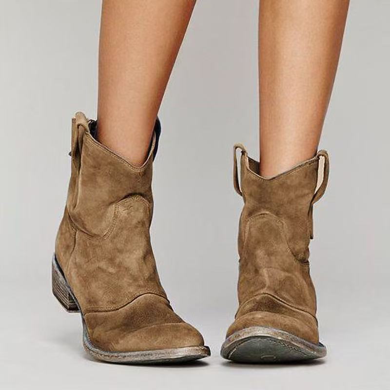 Scarlett – Suede Ankle Boots