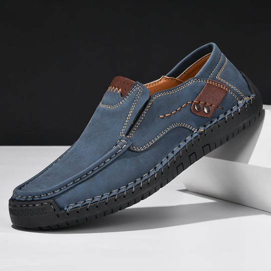 RIO- LEATHER LOAFER WITH NON-SLIP SOLE