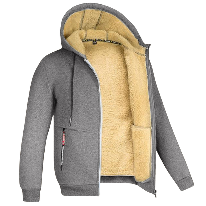 David - Fleece Hooded Cardigan