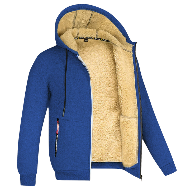 David - Fleece Hooded Cardigan