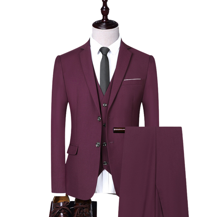 Andrew | Men's Business / Wedding Suit | Purple
