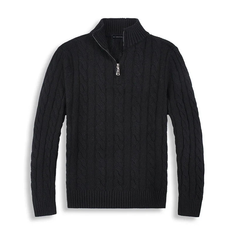 Colyn - Old Money Half-Zip Sweater