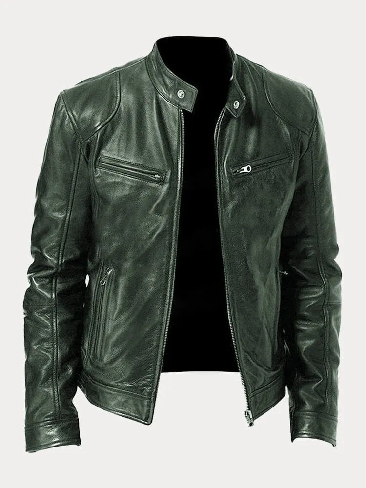 Jonas | CASUAL LEATHER JACKET