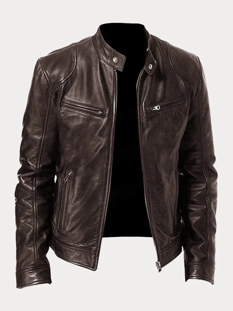 Jonas | CASUAL LEATHER JACKET