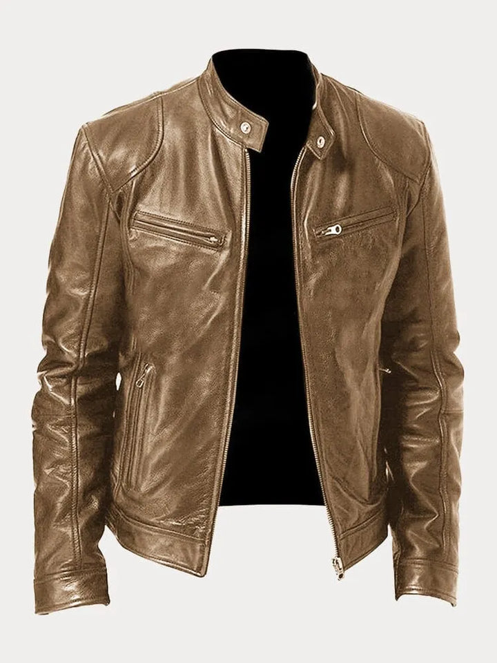 Jonas | CASUAL LEATHER JACKET