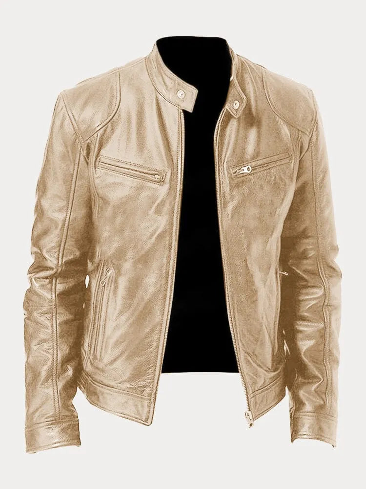 Karl™ | Casual Leather Jacket