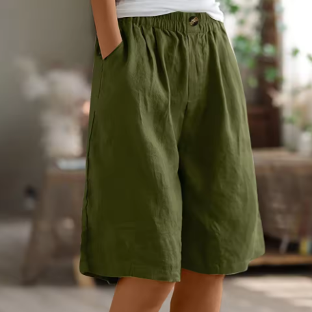 Dixie™ | Elegant Linen Women's Trousers