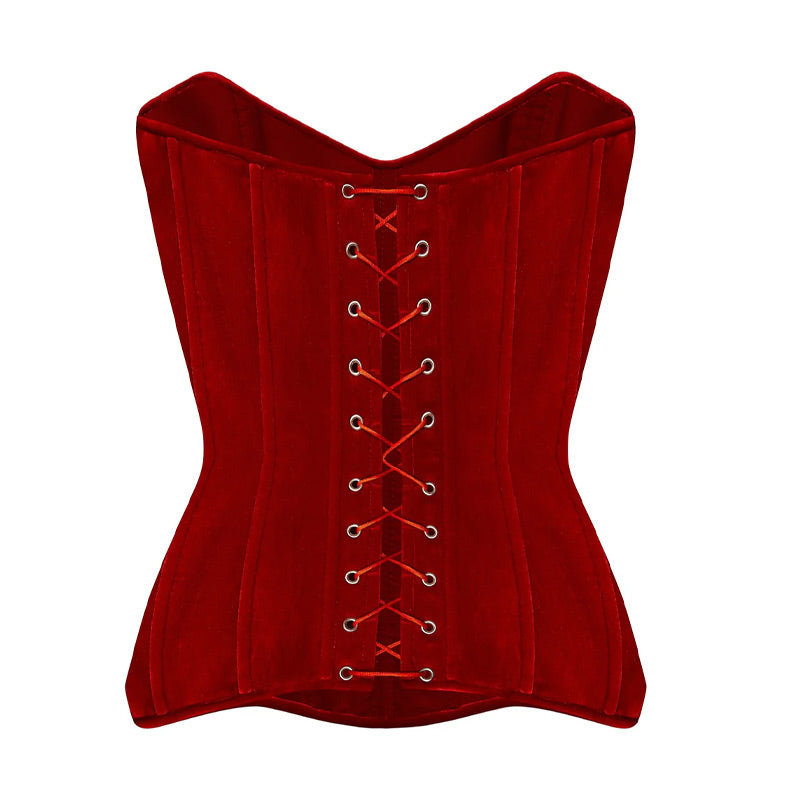 Ava/ Red Velvet Prom Dress