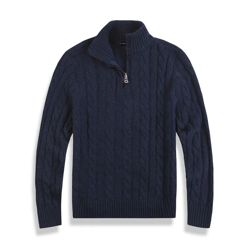 Colyn - Old Money Half-Zip Sweater
