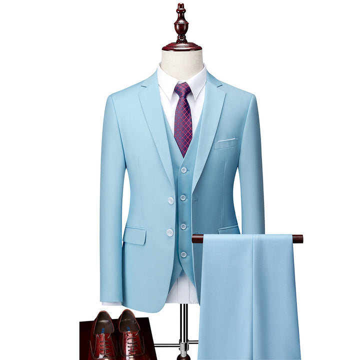 Andrew | Men's Business / Wedding Suit | Sky Blue