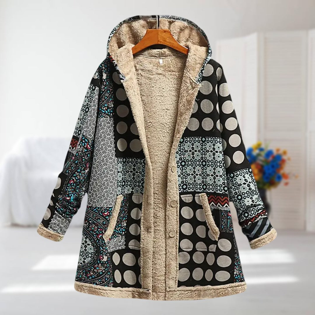 Betsy | Warm, Softly Lined knitted Cardigan Parka
