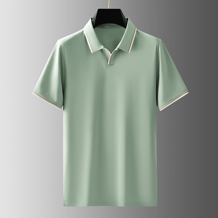 Joel | High-End Silk Polo Shirt