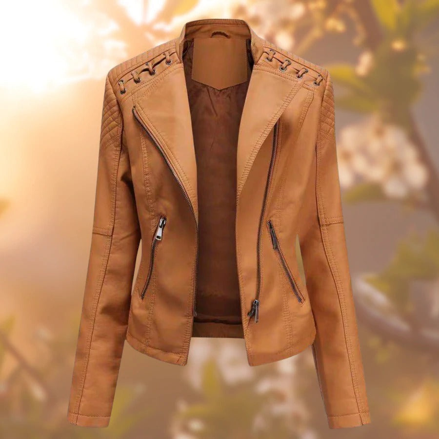 RACHEL | WOMEN'S STYLISH LEATHER JACKET