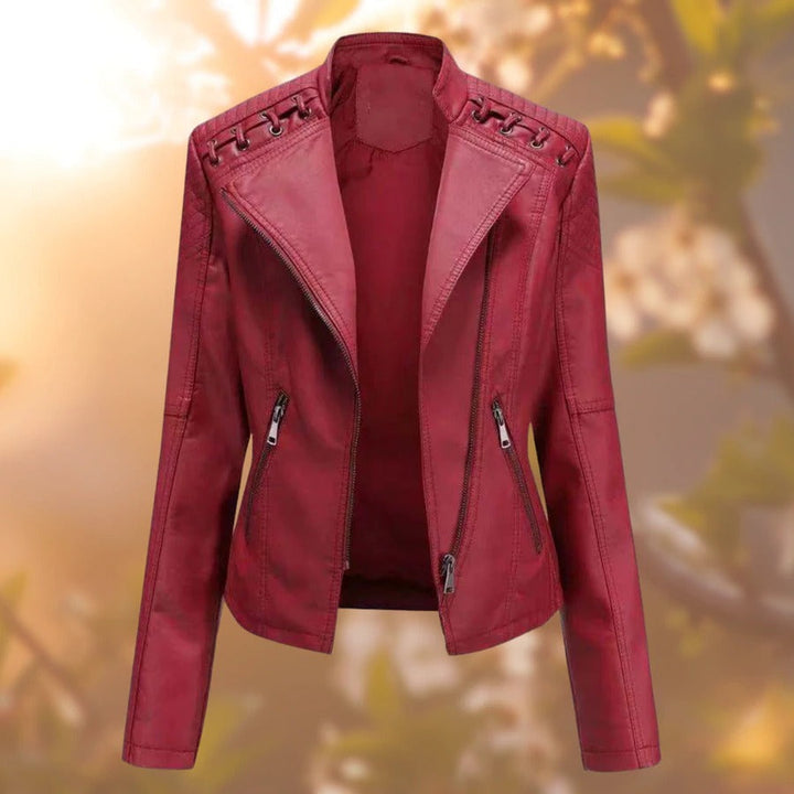 RACHEL | WOMEN'S STYLISH LEATHER JACKET