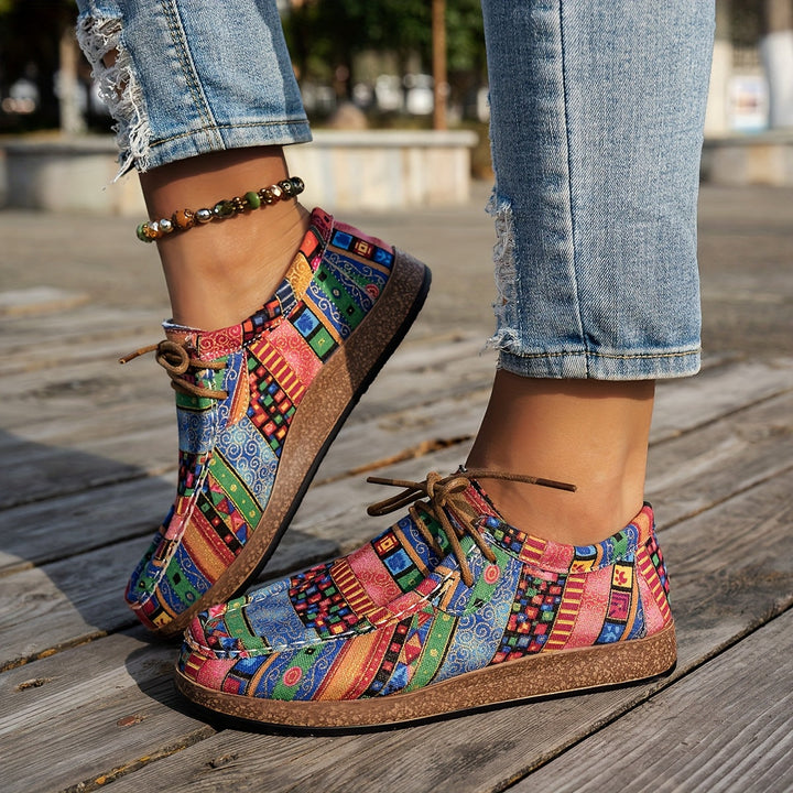 Camiron™ | Colourful Retro Women's Shoes