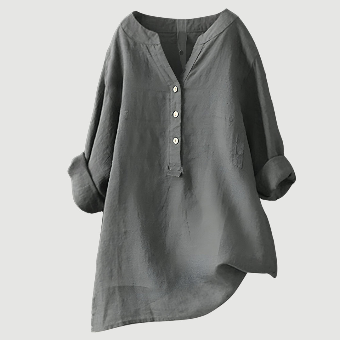 Kenzie™ | Airy and Comfortable Linen Women's Blouse