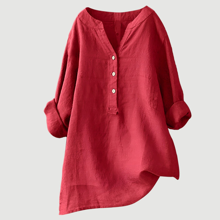 Kenzie™ | Airy and Comfortable Linen Women's Blouse