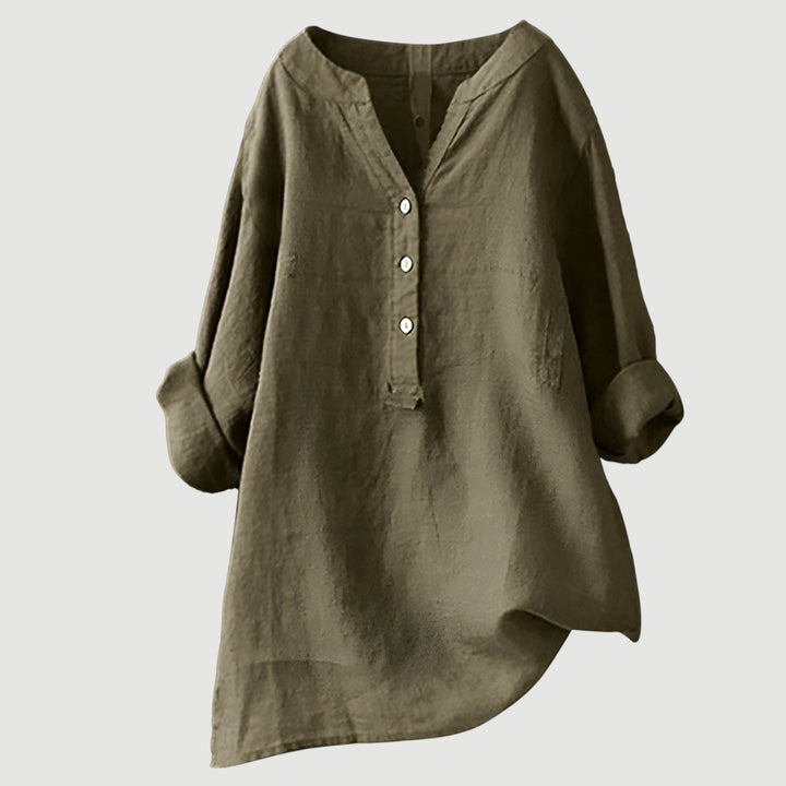 Kenzie™ | Airy and Comfortable Linen Women's Blouse