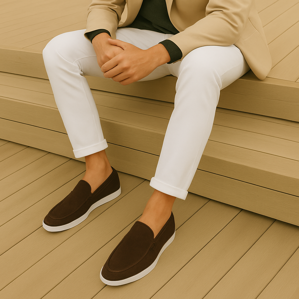 Riley Elegant Suede Loafers